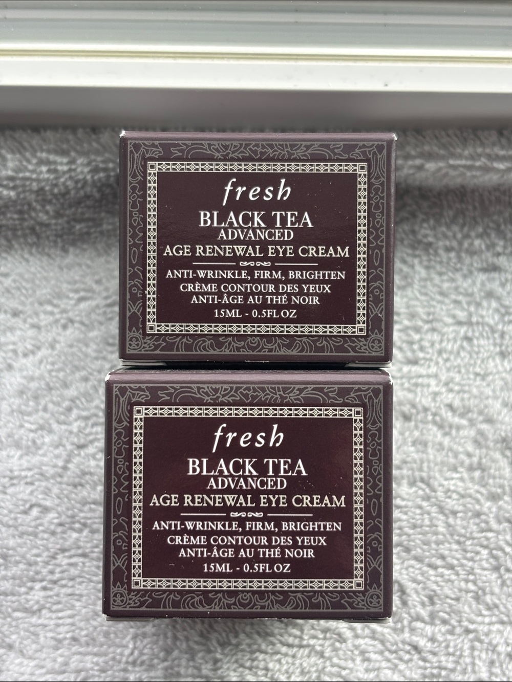 fresh Black Tea Advanced Age Renewal Eye Cream - 2 included